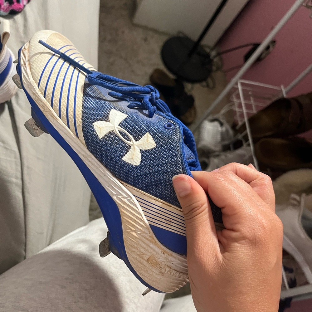 Under armour metal cleats